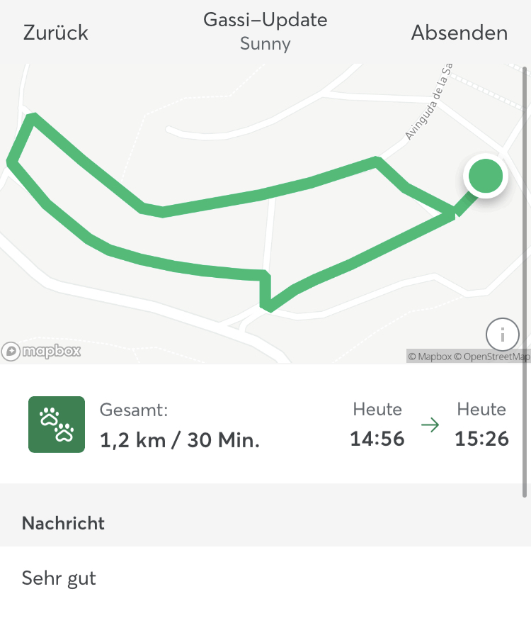 Wie Funktioniert Das Gps Kartenfeature Für Die Gassi Services Genau Hilfeseiten 9149